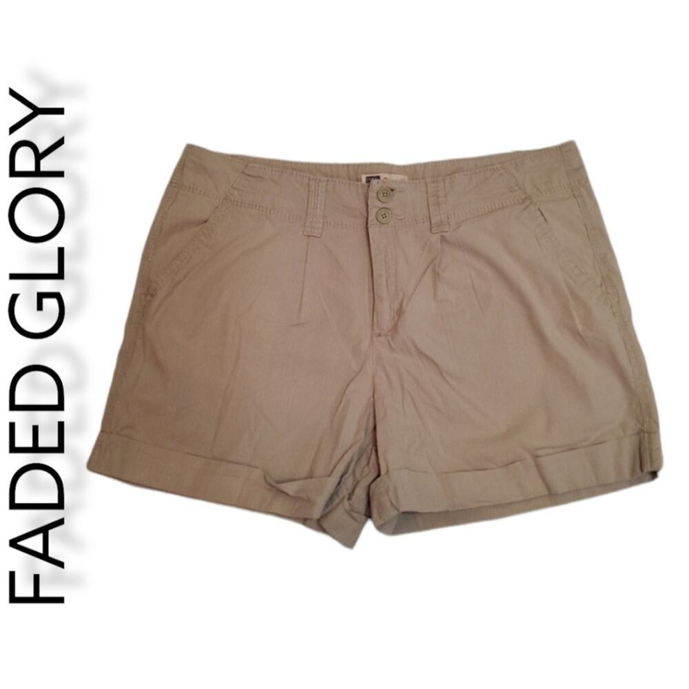 Faded Glory Hi rise women's shorts size 12